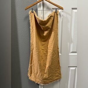 Casaluna linen mustard king shams